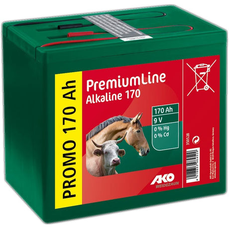 Ako products alkaline dry cell 9 V 170 Ah