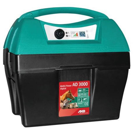 Ako products mobile power ad 3000 digital battery device 12v