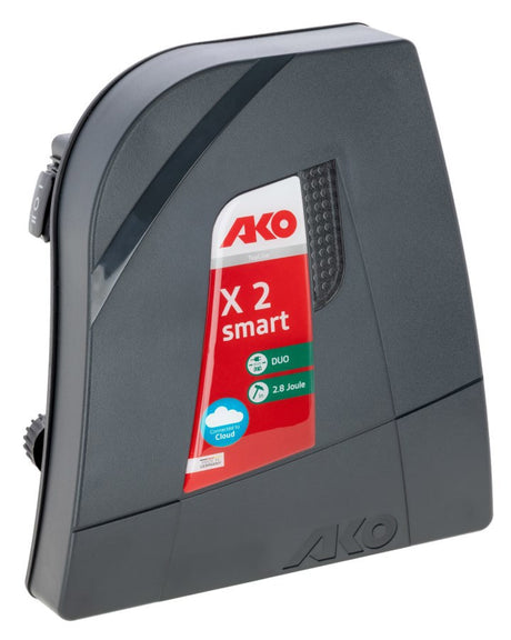 Ako products duo power x2 smart combi electric fence energiser 230v12v