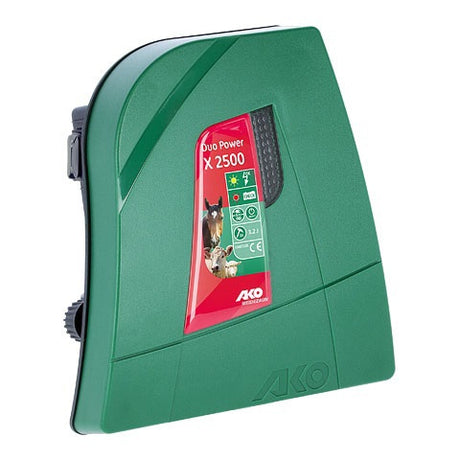 Ako products duo power x2500 combi electric fence energizer 230v12v