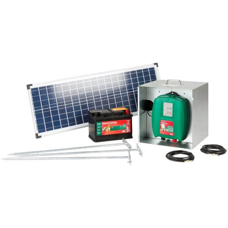 Ako products starter set mobile power an 5500 plus solar panel