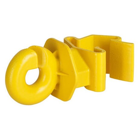 Ako products clamp ring insulator t post yellow 25 pieces