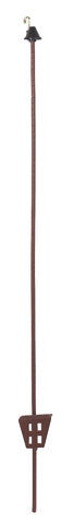 Ako products ration fence steel oval plus top curl iso 106cm 10 pieces