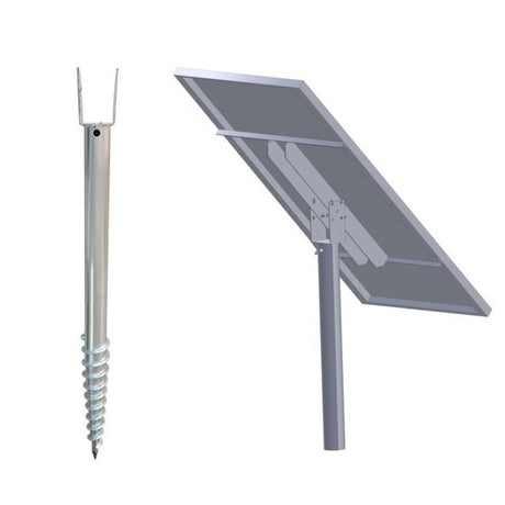 Ako products ground anchor for 100 watt solar panel