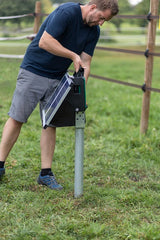 Ako ground anchor for 8 25watt solar panels