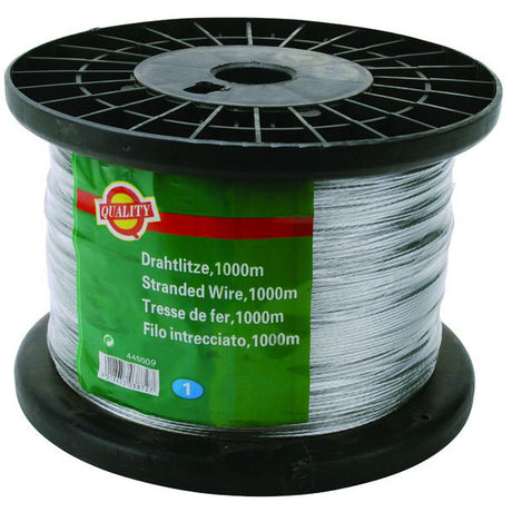 Ako products twisted galvanized steel wire on reel 15mm 1000m
