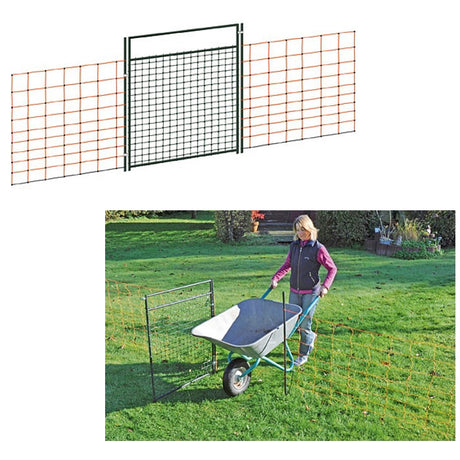Ako products gate for fencing net from 95 to 125 cm