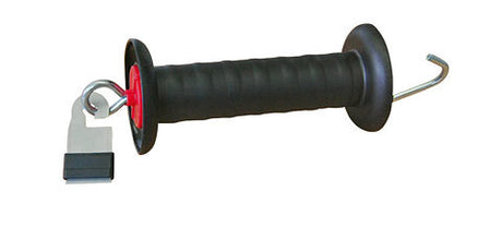 Ako products gate handle black galvanized plus litzclip tape connector 20mm