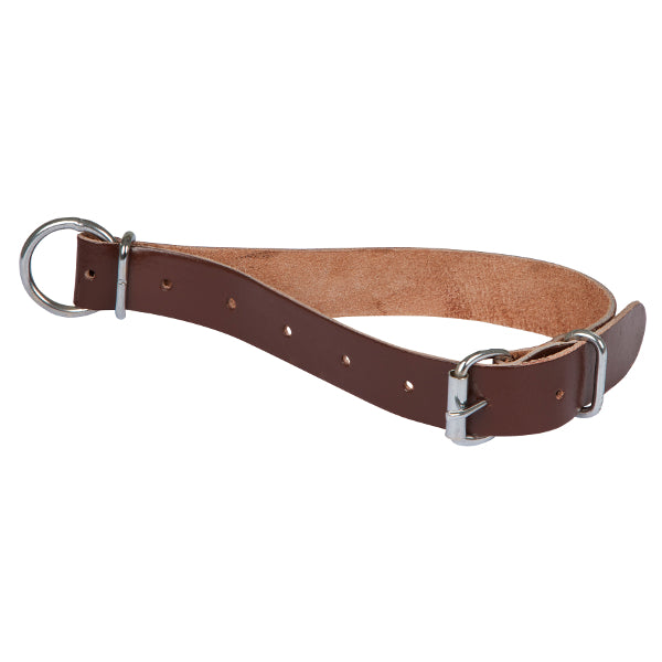 Goat sheep neck strap leather