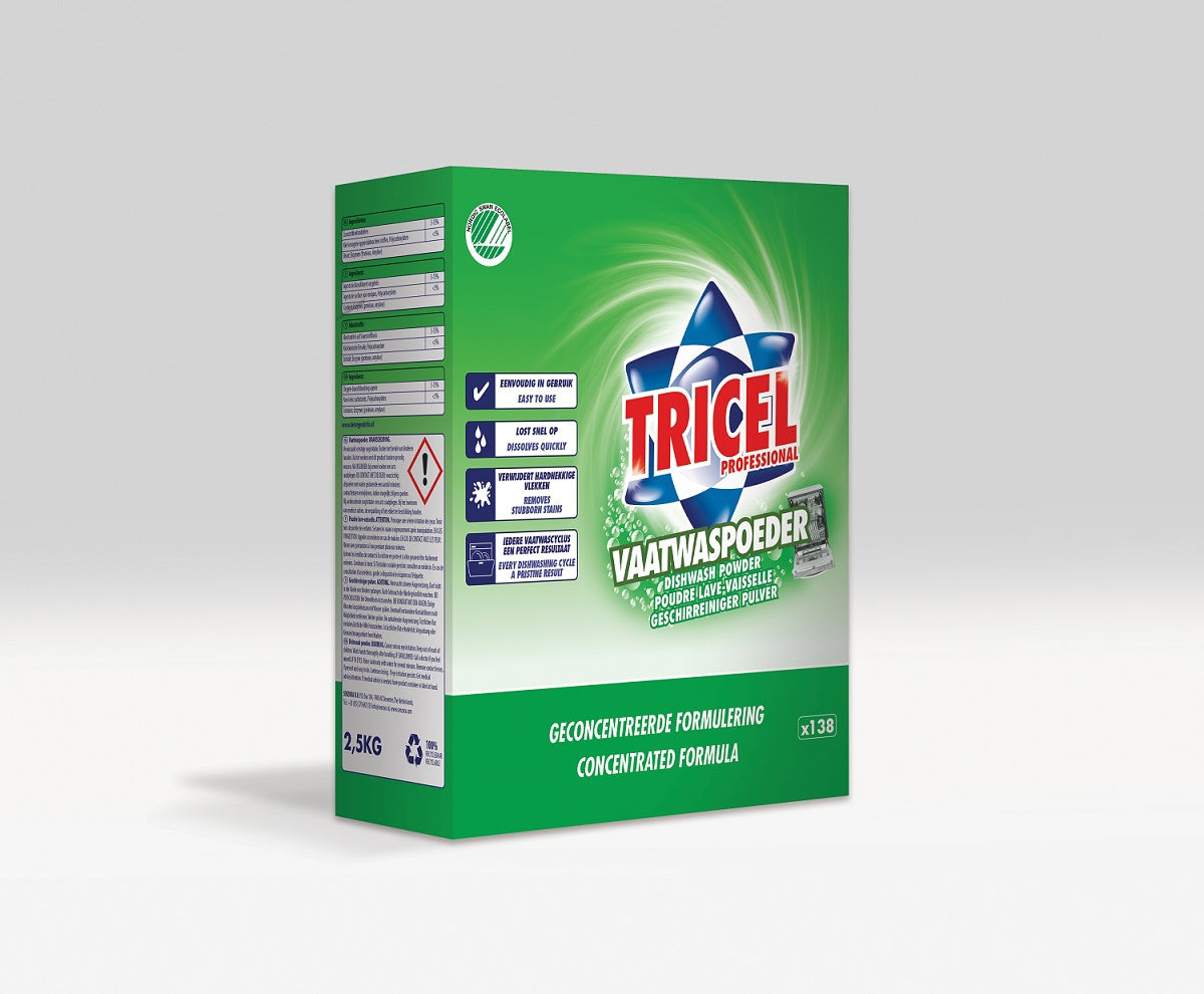 Tricel products dishwasher powder eco 2 5kg