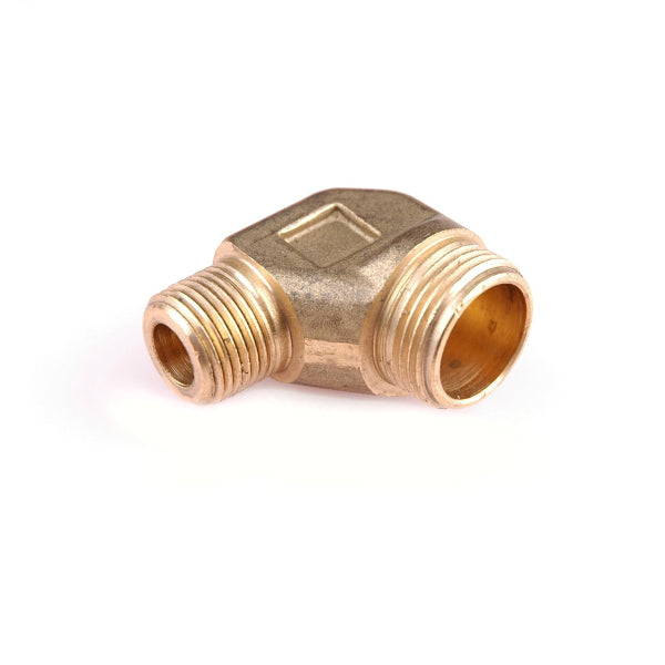 Eider connection elbow for nipple drinking trough