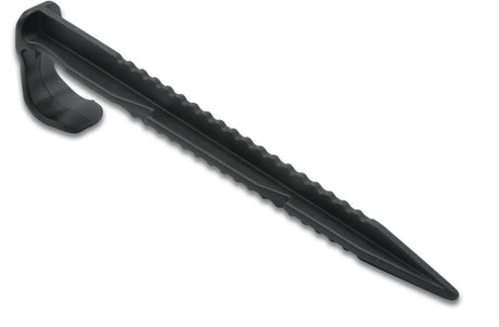 Ground clamp products for PE pipe plastic 16 20 mm 15cm black