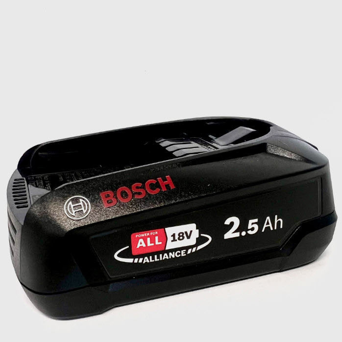 Gloria 1072897 - bateria de íon de lítio bosch com potência de 2,5 ah para todos | 1 unidade
