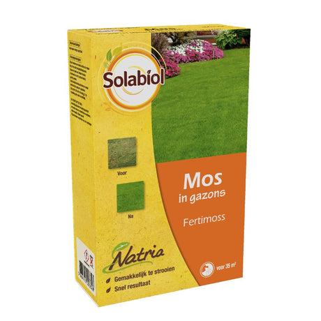 Solabiol products Fertimoss Natria moss killer 28kg