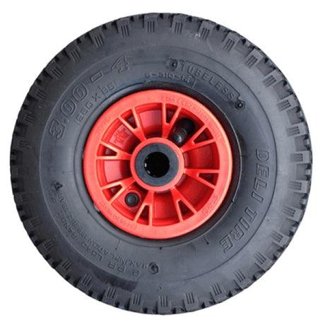 Fort products roue de diable 300 4 260x85 jante 2 plis rouge