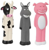 Latex hundeleke ku gris esel