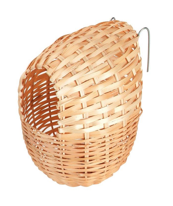 Kerbl eksotisk rede laget av bambus 12 x 11 cm