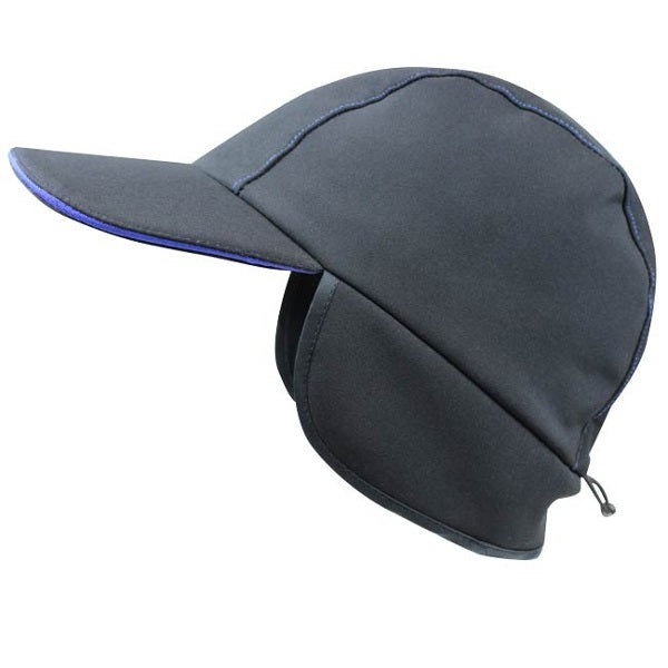 Softshell cap with ear warmer black