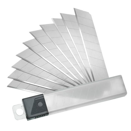 Con:p reserve snap-off blades (18mm) 10pc box - b20881