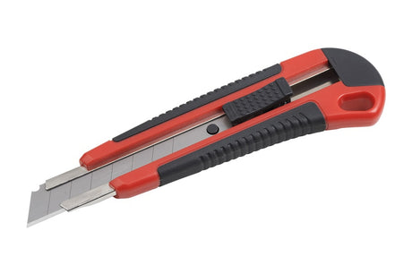 Snap-off knives plastic metal guide starsoftgripstar 18mm