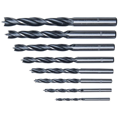 Connex set of wood drills 3-10mm 8pcs red - cox972328