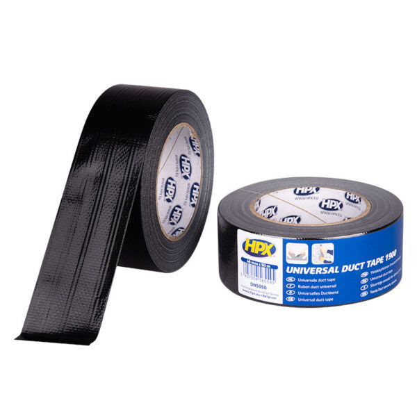 Hpx produkter gaffatape 1900 sort 48mm x 50m