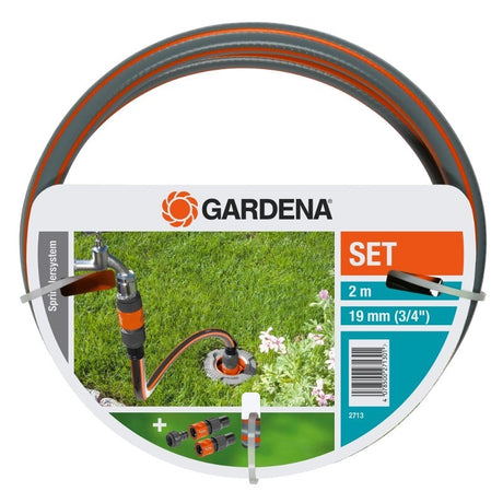 Peça de torneira de conexão do sistema profi Gardena (laranja cinza, 2713-20 | para tubulação ou sistema de sprinklers)