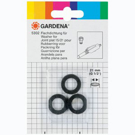 Gardena set gumijastih obročev | 3 kosi - 5302-20 - 5302-20