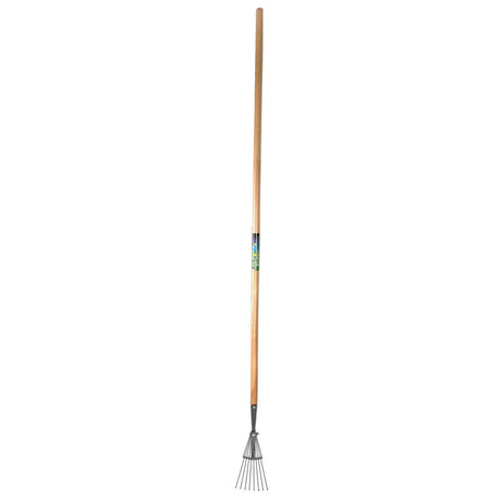 Mm eurotool producten gazonhark mm prof 8tds rond met steel 160cm