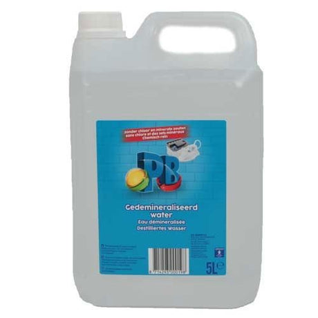 Products demineralized water 5 liters