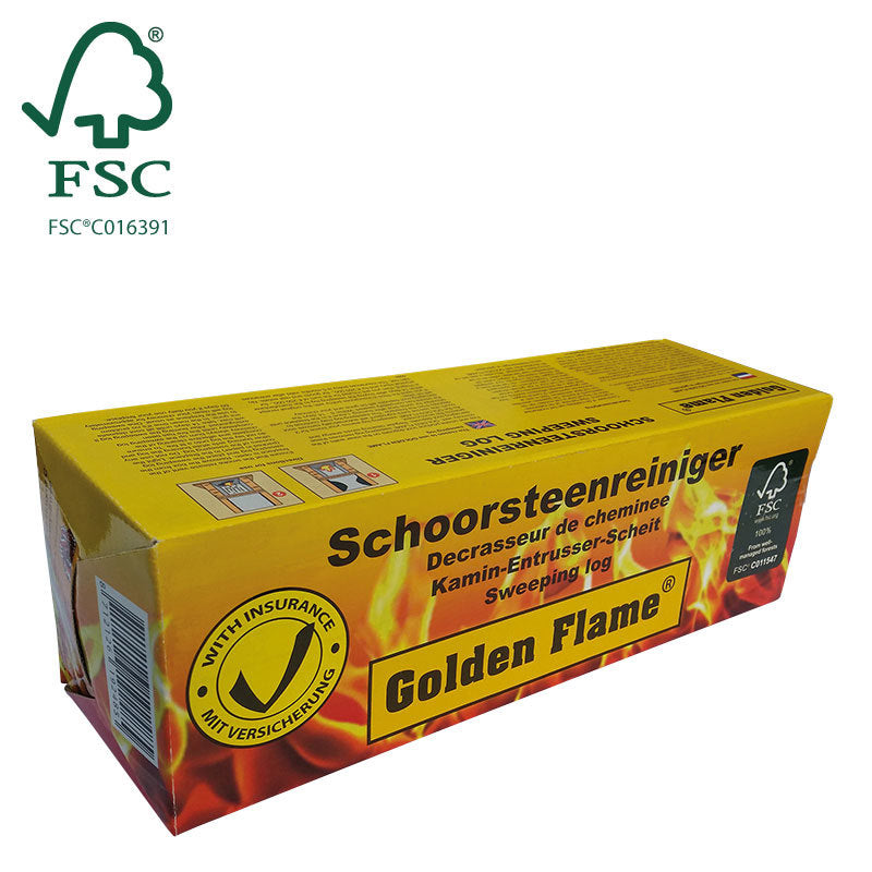 Chimney cleaner with fire insurance FSC