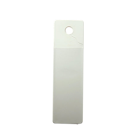 Produits étiquette suspendue à scanner 110x32mm blanc