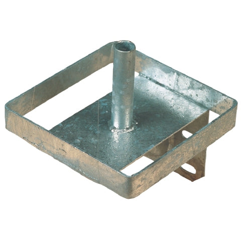 Lick stone holder square galvanized