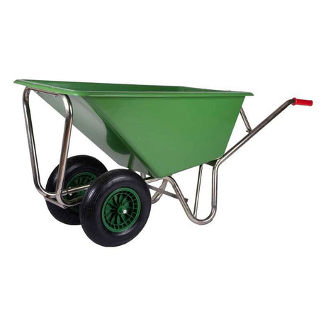Mm producten kruiwagen 160liter poly verz onderstel ged 2 wiel 1