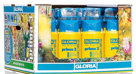 Gloria products pressure sprayer prima 3 pcs 3 liters in display