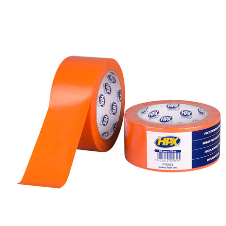 Hpx pvc skyddstejp | orange | 50 mm x 33 m - pt5033 - pt5033