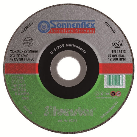 Products cut-off wheel stone 115x3x22mm