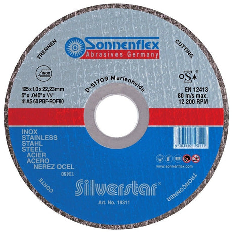 Products Thin Metal Cutting Disc 125x1x22mm