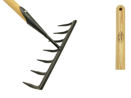 De wit producten zaadhark 7 tands rond essen steel 170cm dewit