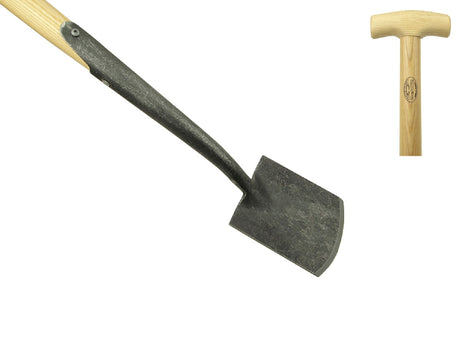 Láimhseálann spád na mban bán le fuinseog spíonach 75cm dewhite