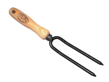 De wit producten wiedvork 2 tands essen handvat 14cm dewit