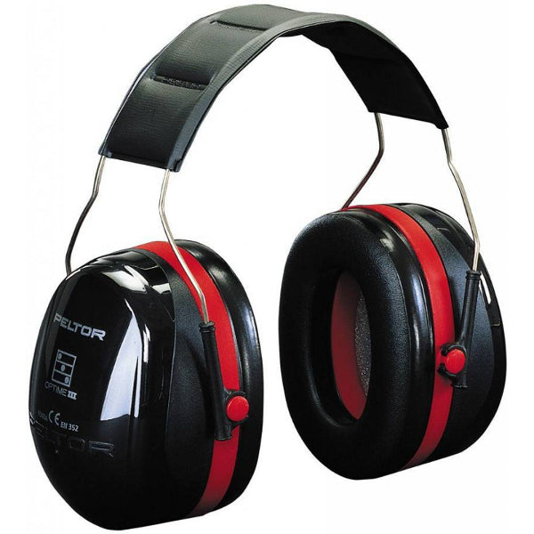 Peltor optime iii ear muff black red - 31901010 - 31901010