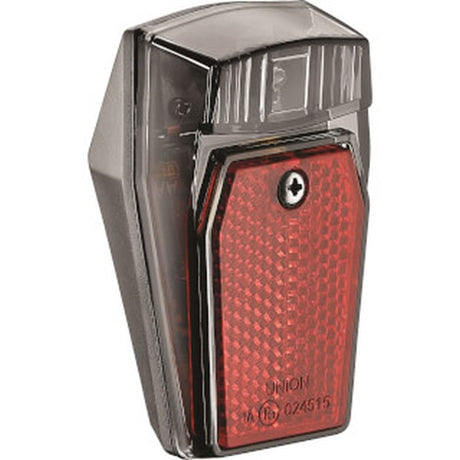 Union LED taillight UN-4309 on fender with battery smoke bulk