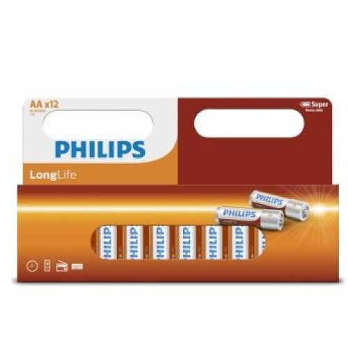 Battery Philips R06-AA Penlite Workshop Card A 12