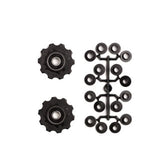 Derailleur Wheels 10 tänder 8s Black 2 Pieces