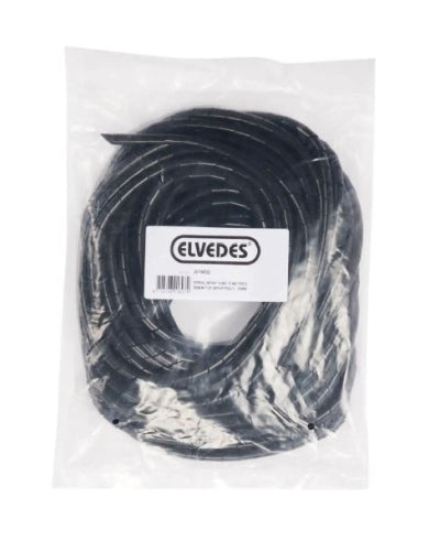 Wąż spiralny Elvedes (6mm) 10 metrów czarny