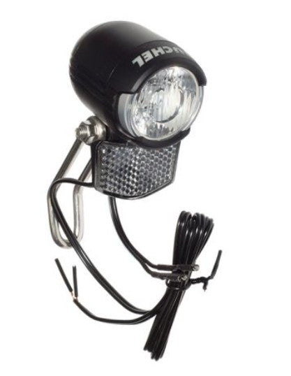 LED přední světlo přední Buchel shiny 40 náboj dynamo 40 lux stzzo