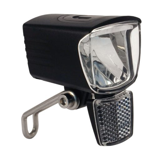Union Headlight (6-48V) extrem E-Vëlo 80 Lux schwaarz am
