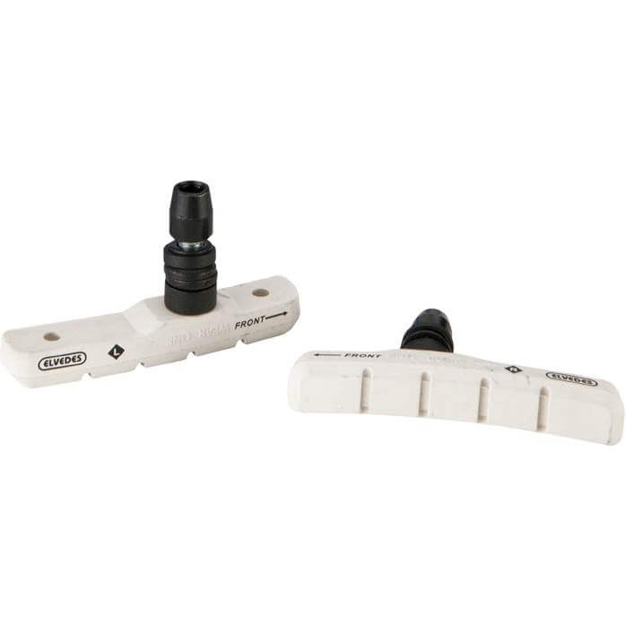Brake pad set Elvedes V-brake 72 mm - white (on card)