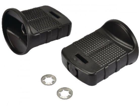 Rolly Toys - loose black pedal with retaining ring